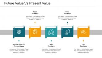 Future Value Vs Present Value Ppt Powerpoint Presentation Portfolio Cpb