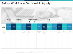 Future workforce demand and supply job role ppt powerpoint presentation file aids