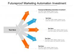 Futureproof marketing automation investment ppt powerpoint presentation pictures model cpb