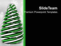 Futuristic christmas tree holidays powerpoint templates ppt themes and graphics