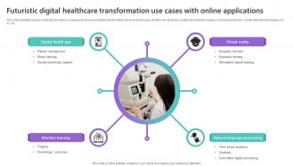 Futuristic Digital Healthcare Transformation Use Cases With Online Applications