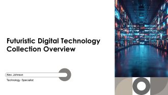 Futuristic Digital Technology Collection Overview PPT Graphics AT