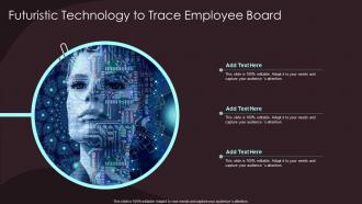 Futuristic technology to trace employee board