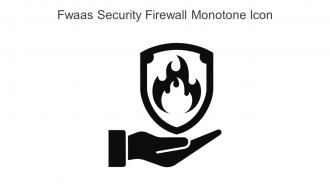 Fwaas Security Firewall Monotone Icon In Powerpoint Pptx Png And Editable Eps Format
