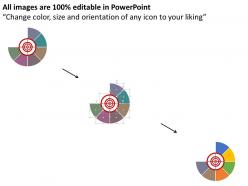 96076379 style circular bulls-eye 6 piece powerpoint presentation diagram infographic slide