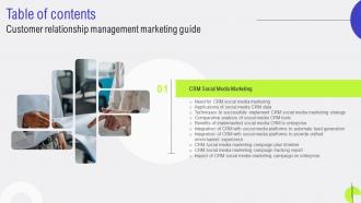 G193 Table Of Contents Customer Relationship Management Marketing Guide MKT SS V