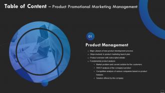 G29 Table Of Content Product Promotional Marketing Management Ppt Icon Graphics Download