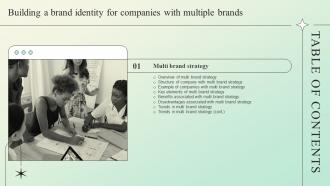 G73 Table Of Contents Building A Brand Identity For Companies With Multiple Brands