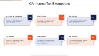 GA Income Tax Exemptions In Powerpoint And Google Slides Cpb