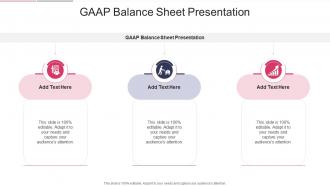 Gaap Balance Sheet Presentation In Powerpoint And Google Slides Cpb
