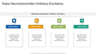Gaba Neurotransmitter Inhibitory Excitatory In Powerpoint And Google Slides Cpb