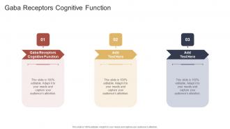 Gaba Receptors Cognitive Function In Powerpoint And Google Slides Cpb