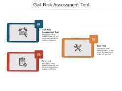 Gail risk assessment tool ppt powerpoint presentation model icons cpb