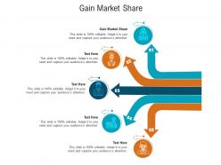 Gain market share ppt powerpoint presentation professional graphics download cpb