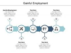 Gainful employment ppt powerpoint presentation file graphics cpb