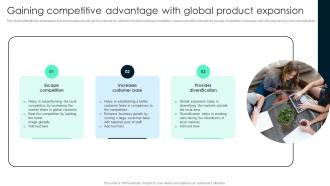 Gaining Competitive Advantage With Key Steps Involved In Global Product Expansion