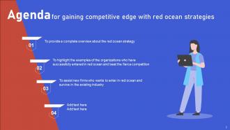 Gaining Competitive Edge With Red Ocean Strategies Strategy CD V Editable Adaptable