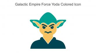 Galactic Empire Force Yoda Colored Icon In Powerpoint Pptx Png And Editable Eps Format