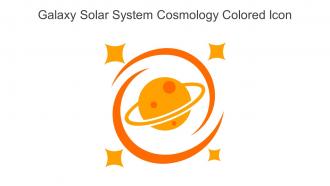 Galaxy Solar System Cosmology Colored Icon In Powerpoint Pptx Png And Editable Eps Format