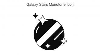 Galaxy Stars Monotone Icon In Powerpoint Pptx Png And Editable Eps Format