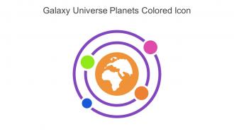 Galaxy Universe Planets Colored Icon In Powerpoint Pptx Png And Editable Eps Format