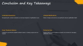 Gallbladder Disease Patient Education PPT Summary AT Slides Colorful