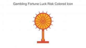 Gambling Fortune Luck Risk Colored Icon In Powerpoint Pptx Png And Editable Eps Format