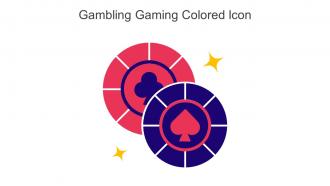 Gambling Gaming Colored Icon In Powerpoint Pptx Png And Editable Eps Format