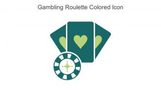 Gambling Roulette Colored Icon In Powerpoint Pptx Png And Editable Eps Format