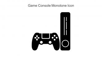Game Console Monotone Icon
