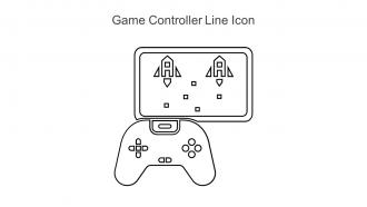 Game Controller Line Icon