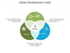 Game development cycle ppt powerpoint presentation gallery outfit cpb