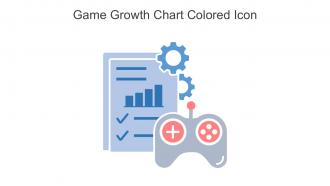 Game Growth Chart Colored Icon In Powerpoint Pptx Png And Editable Eps Format