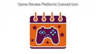 Game Review Platforms Colored Icon In Powerpoint Pptx Png And Editable Eps Format