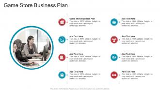 Game Store Business Plan In Powerpoint And Google Slides Cpb