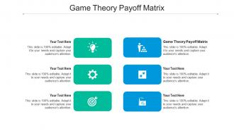 Game theory payoff matrix ppt powerpoint presentation styles background designs cpb