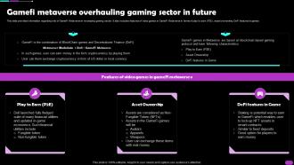 Gamefi Metaverse Overhauling Gaming Sector In Future Metaverse Everything AI SS V