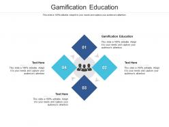 Gamification education ppt powerpoint presentation ideas format cpb