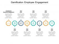 Gamification employee engagement ppt powerpoint presentation styles design ideas cpb