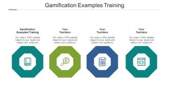 Gamification Examples Training Ppt Powerpoint Presentation Model Infographic Template Cpb