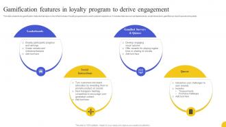 Gamification Features In Loyalty Program To Derive Engagement Strategies To Boost Customer