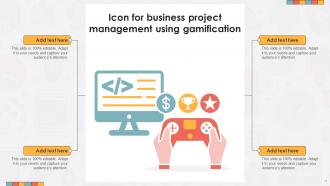 Gamification In Project Management Powerpoint Ppt Template Bundles Content Ready Professional
