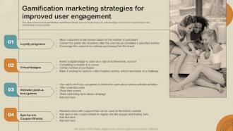 Gamification Marketing Strategies For Boost Customer Engagement MKT SS