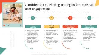 Gamification Marketing Strategies For Improved User Engagement Using Interactive Marketing MKT SS V