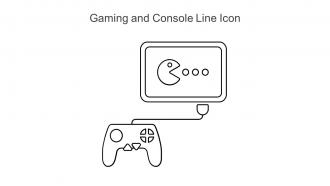 Gaming And Console Line Icon