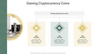 Gaming Cryptocurrency Coins In Powerpoint And Google Slides Cpb