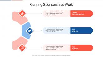 Gaming Sponsorships Work In Powerpoint And Google Slides Cpb