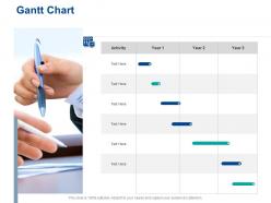 Gantt chart activity ppt powerpoint presentation slides graphics tutorials