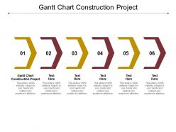 Gantt chart construction project ppt powerpoint show example introduction cpb