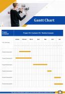 Gantt Chart Corporate Photography Proposal Template One Pager Sample Example Document